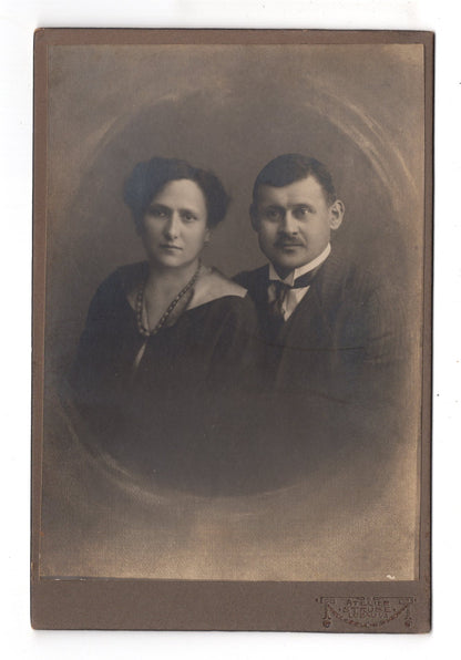 Fotografie Feines Paar - Löbau 1910er