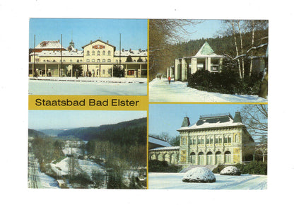 Ansichtskarte Bad Elster / Kurhaus / Moritzquelle +++