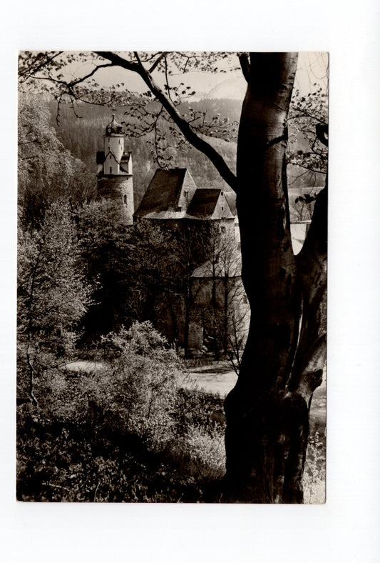 Ansichtskarte Hartenstein / Erzgebirge / Schloss Stein