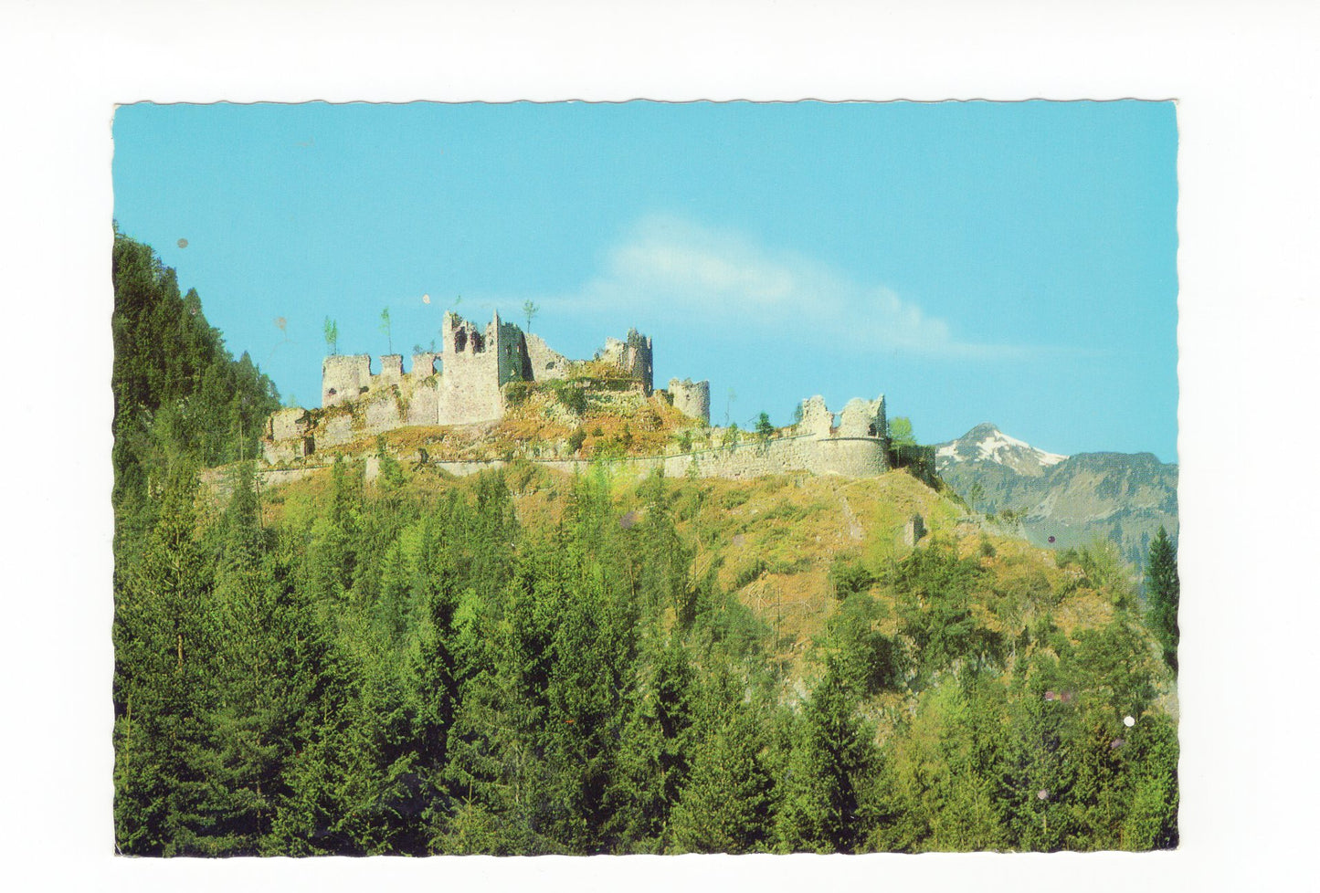 Ansichtskarte Burgruine Ernberg bei Reutte / Tirol / Österreich