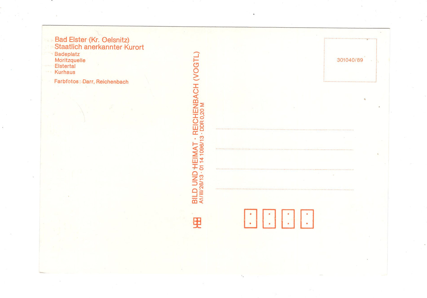 Ansichtskarte Bad Elster / Kurhaus / Moritzquelle +++