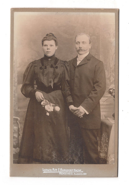 Fotografie Feines Paar - Remscheid 1900er