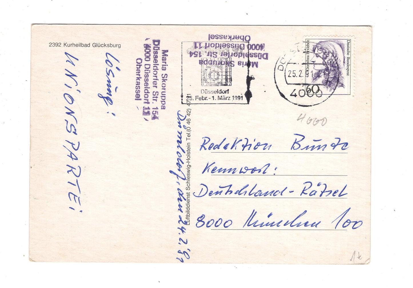 Ansichtskarte Kurheilbad Glücksburg / L1-69