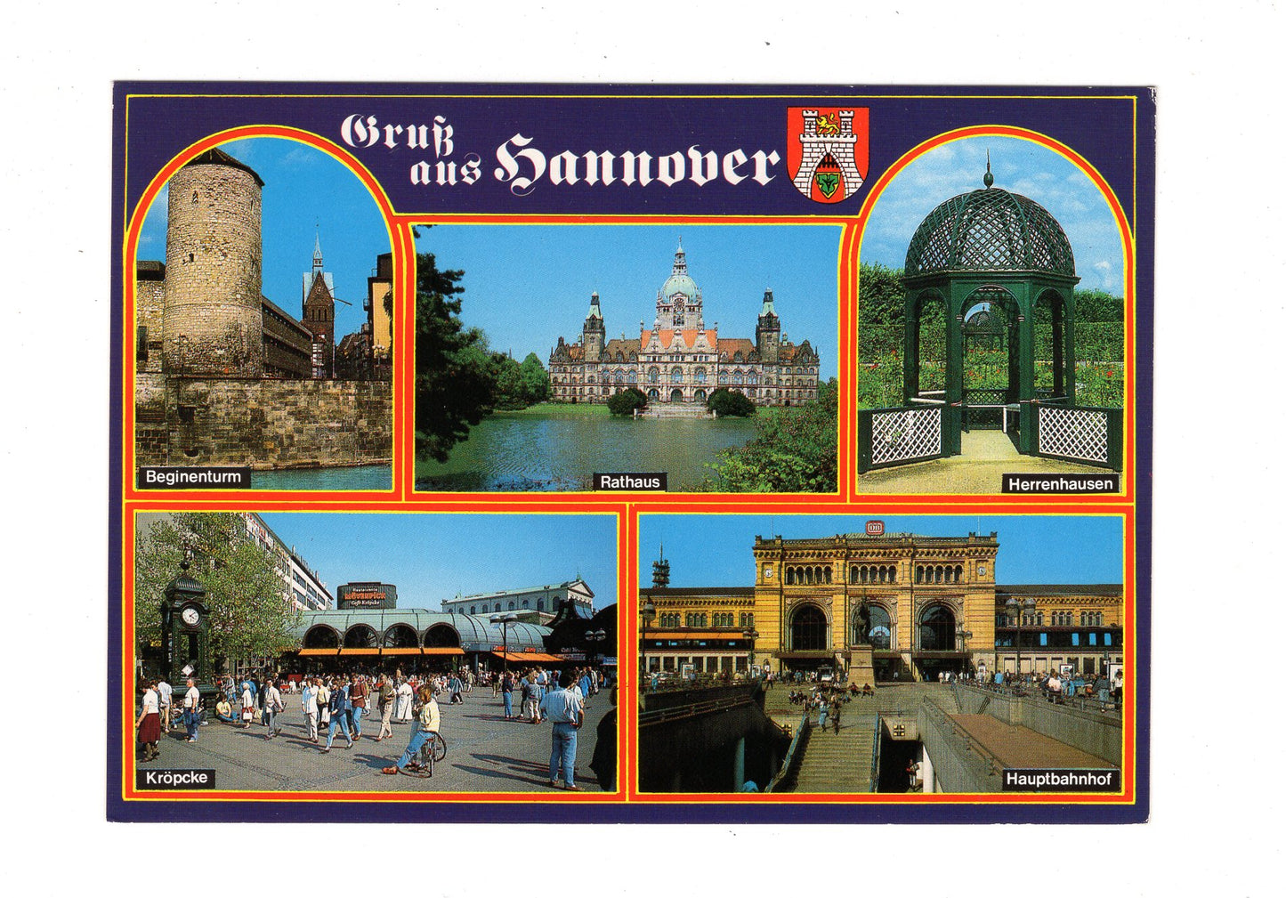 Ansichtskarte Gruß aus Hannover / G1-62