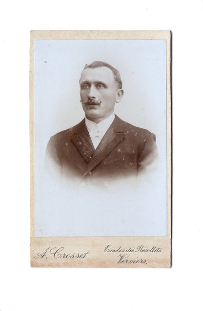 Fotografie Herrenportrait - Verviers 1890er