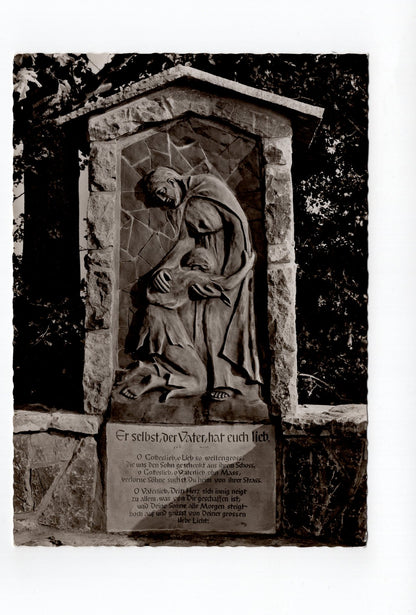 Ansichtskarte Maria Eck / Chiemgau / Denkmal Gottesliebe