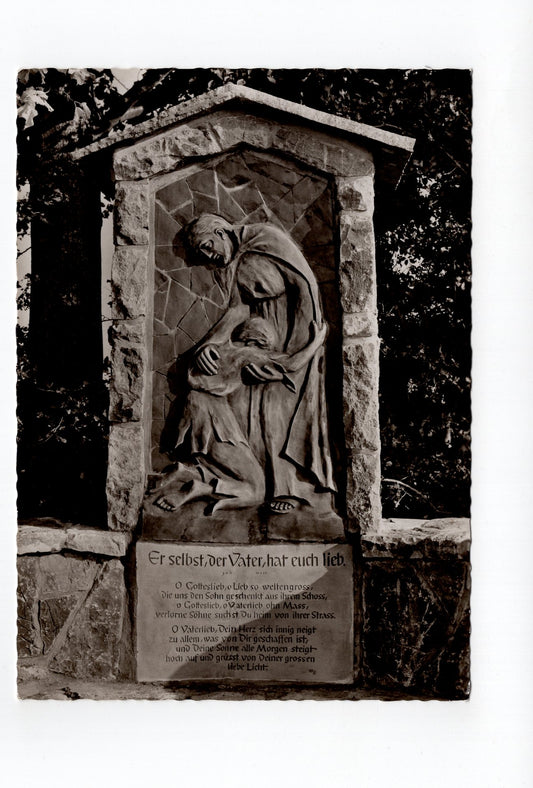 Ansichtskarte Maria Eck / Chiemgau / Denkmal Gottesliebe