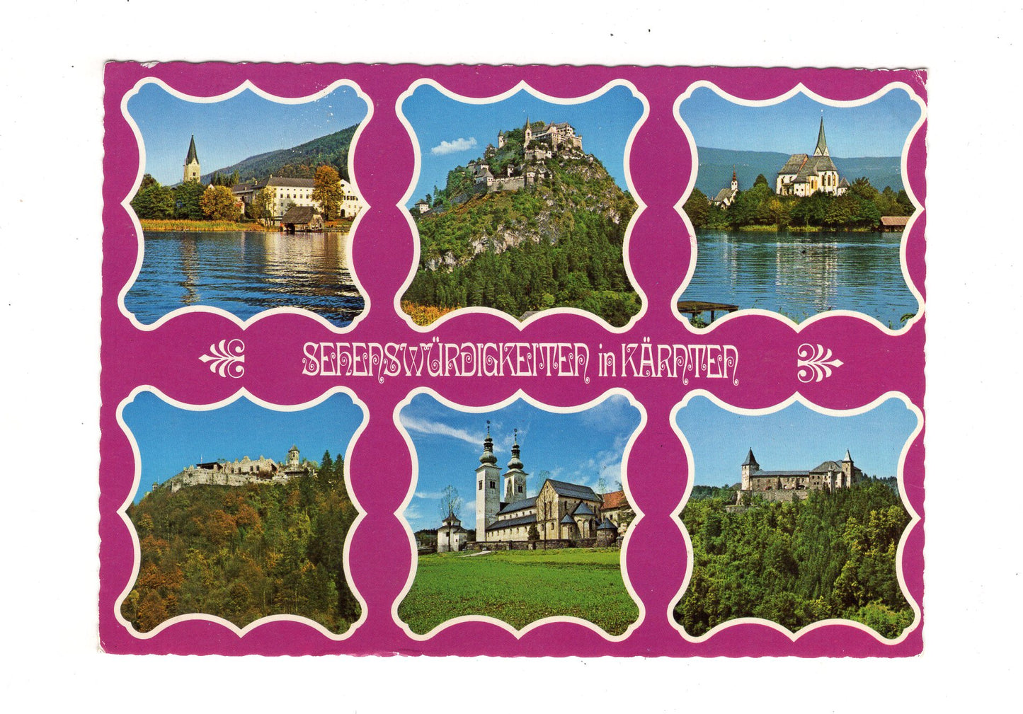 Ansichtskarte Sehenswürdigkeiten in Kärnten / Österreich
