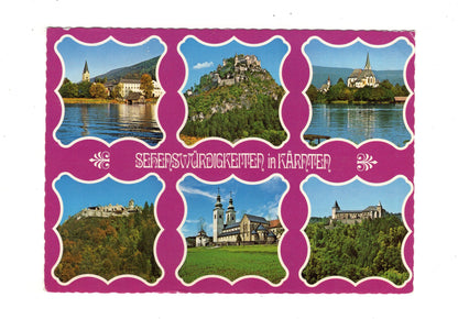 Ansichtskarte Sehenswürdigkeiten in Kärnten / Österreich