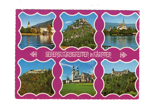 Ansichtskarte Sehenswürdigkeiten in Kärnten / Österreich