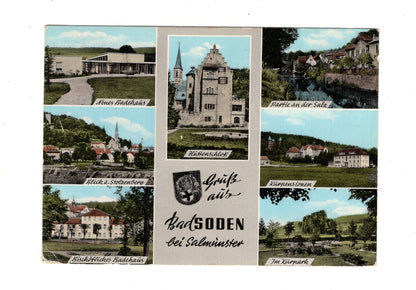 Ansichtskarte Bad Soden-Salmünster / Hüttenschloss +++