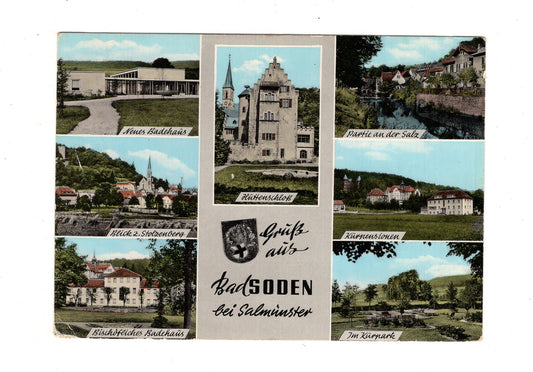 Ansichtskarte Bad Soden-Salmünster / Hüttenschloss +++