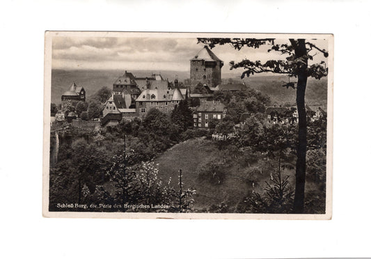 Ansichtskarte Schloss Burg - die Perle des Bergischen Landes