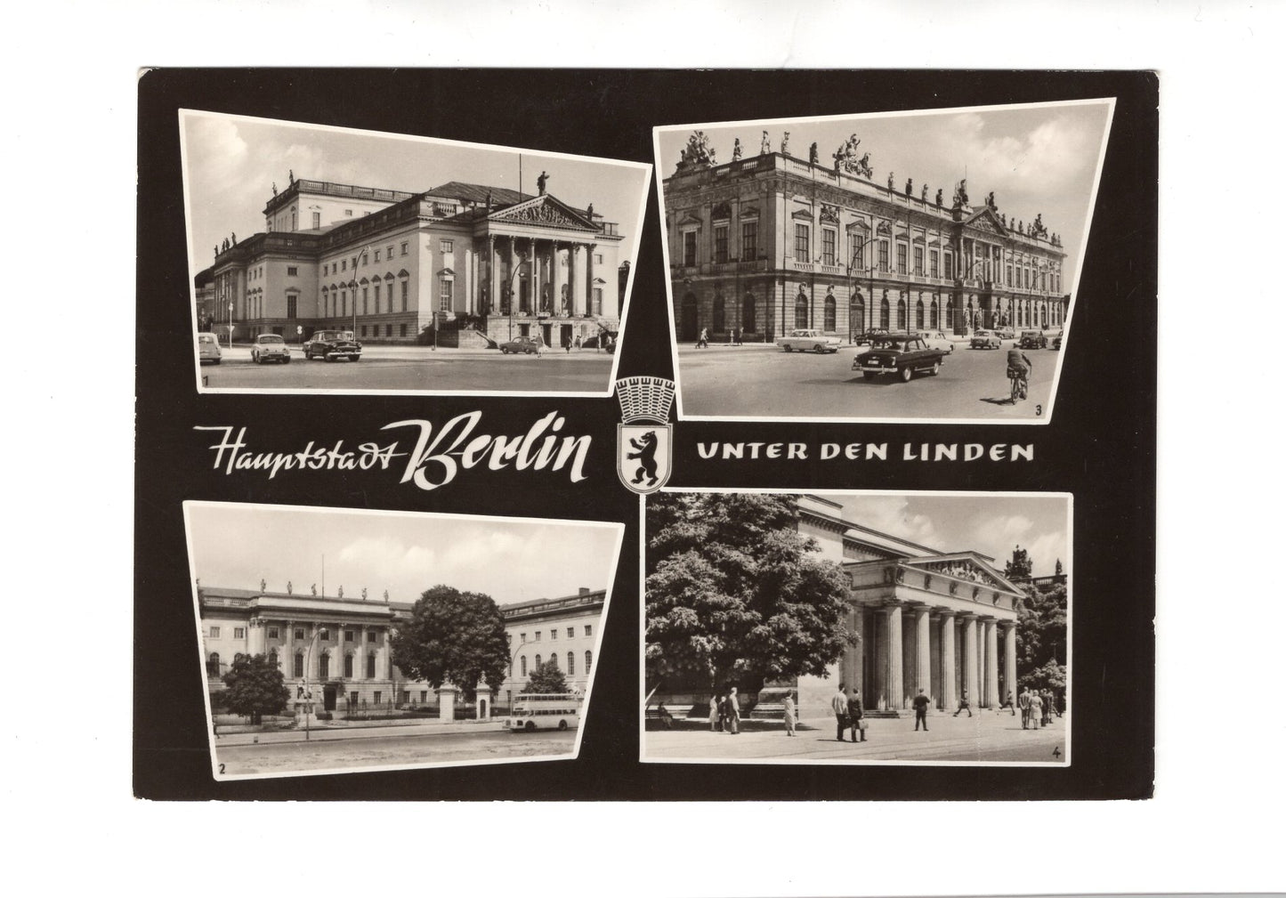 Ansichtskarte Berlin / DDR / Unter den Linden