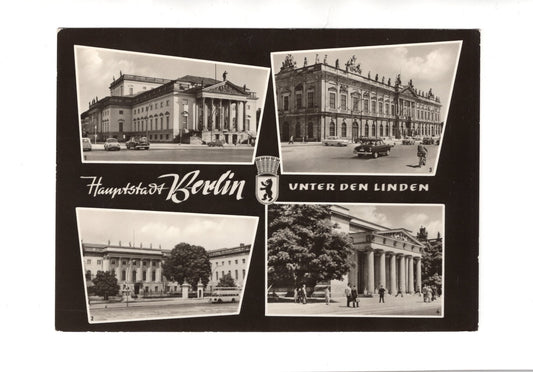 Ansichtskarte Berlin / DDR / Unter den Linden