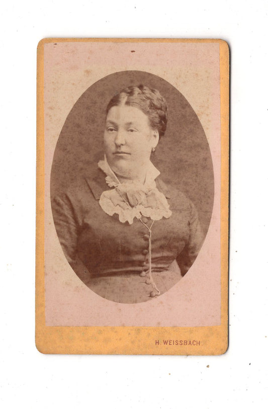 Fotografie Damenportrait - Wien 1870er / CDV N1-17