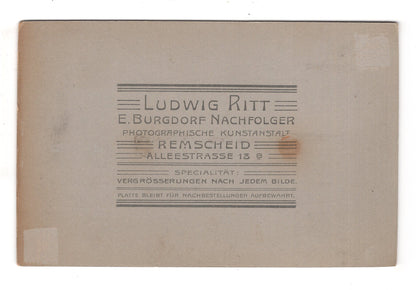 Fotografie Feines Paar - Remscheid 1900er