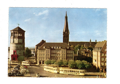 Ansichtskarte Düsseldorf / Burgplatz / J1-53