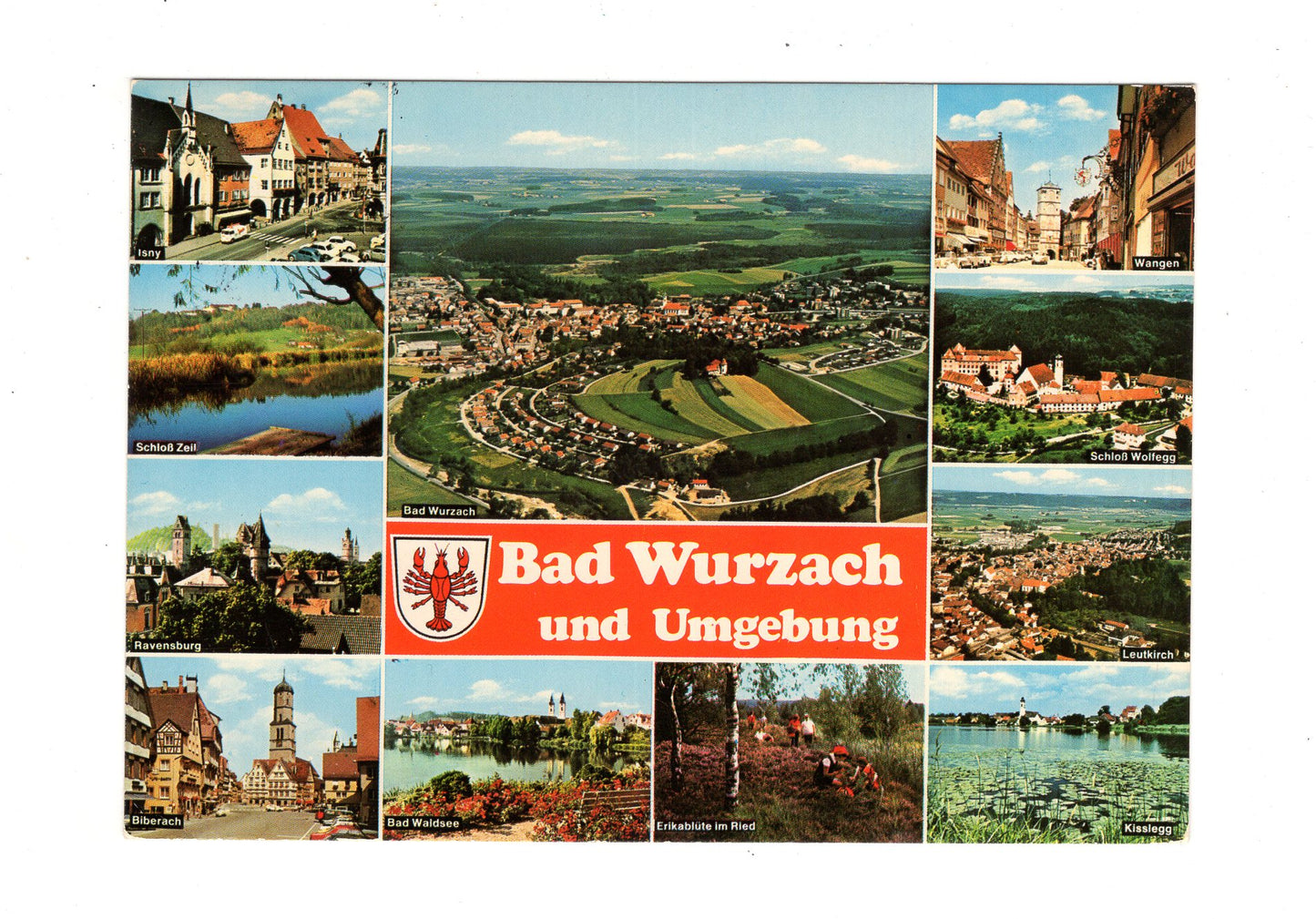 Ansichtskarte Bad Wurzach und Umgebung / Ravensburg +++