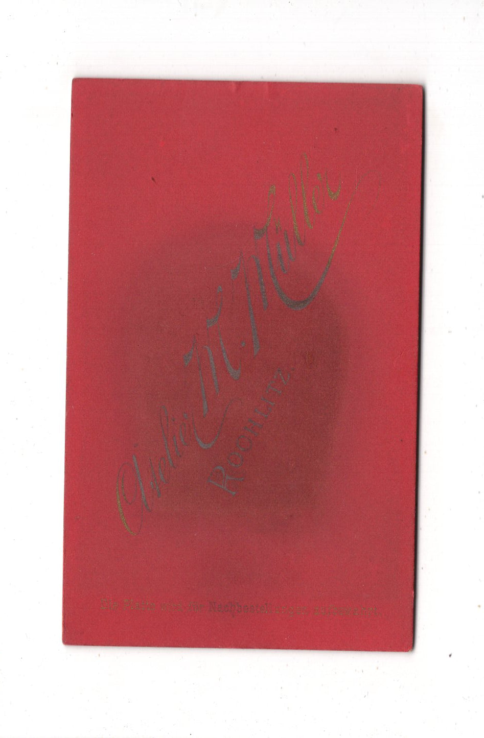 Fotografie Feine Dame - Rochlitz 1880er / CDV L1-28