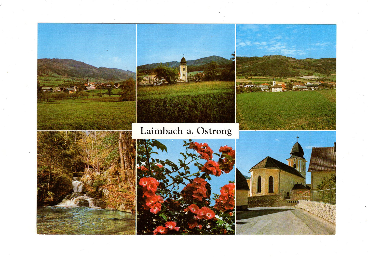 Ansichtskarte Laimbach a. Ostrong / Österreich
