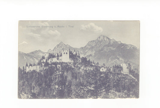 Ansichtskarte Schlossruine Ehrenberg bei Reutte / Tirol / Österreich