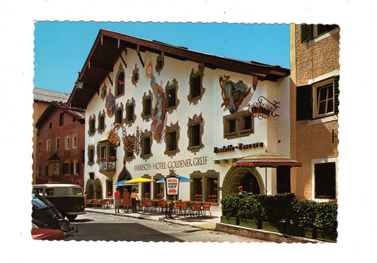 Ansichtskarte Hotel Goldener Greif / Kitzbühel / Tirol / Österreich / N1-68