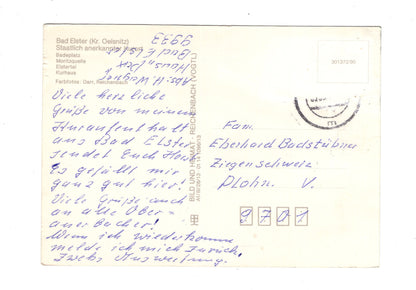 Ansichtskarte Bad Elster / Kurhaus / Moritzquelle +++