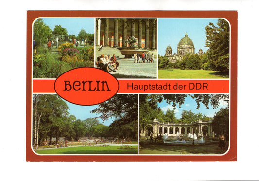 Ansichtskarte Berlin / DDR / Im Tierpark +++