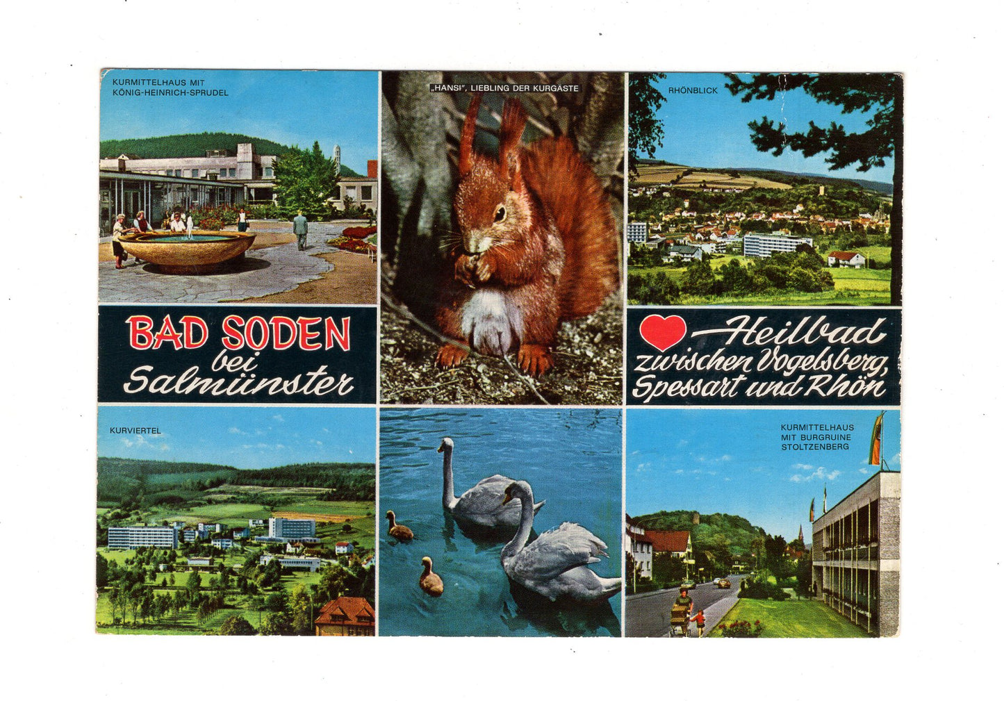 Ansichtskarte Bad Soden-Salmünster / Kurmittelhaus +++