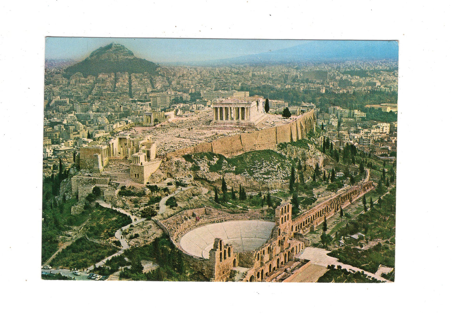 Ansichtskarte Athen / Akropolis / Griechenland / N1-51