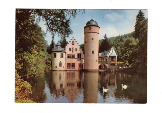 Ansichtskarte Schloss Mespelbrunn im Spessart