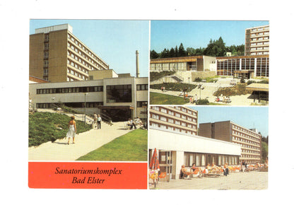 Ansichtskarte Bad Elster / Sanatoriumskomplex