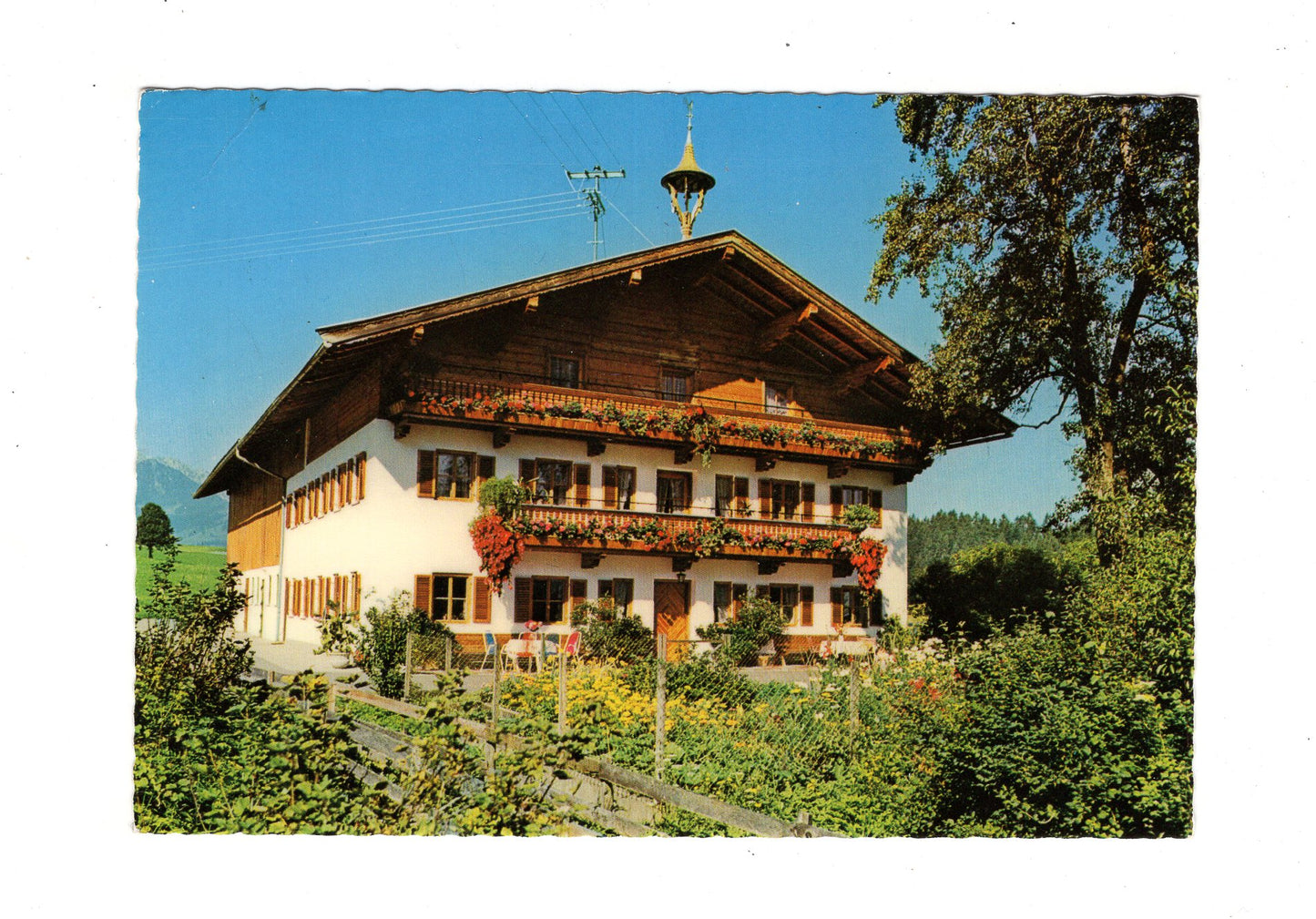 Ansichtskarte Pension Unterhochstätt / Schwendt bei Kössen / Tirol / Österreich