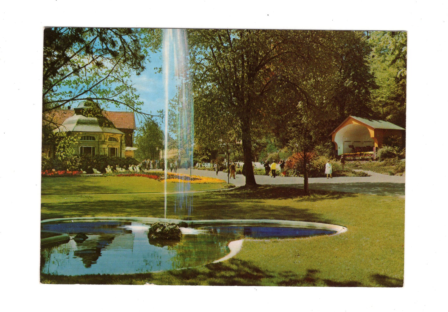 Ansichtskarte Bad Salzschlirf / Kurpark