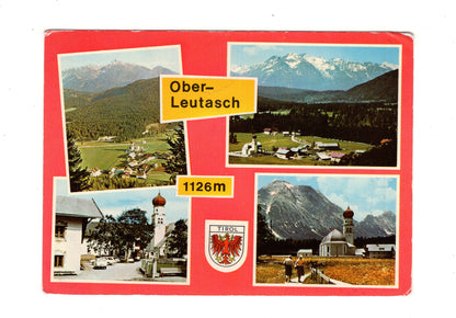 Ansichtskarte Ober-Leutasch / Tirol / Österreich