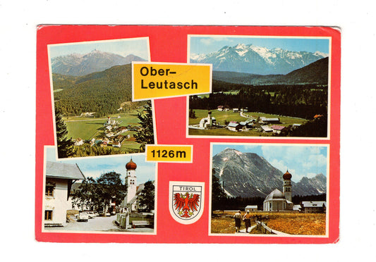 Ansichtskarte Ober-Leutasch / Tirol / Österreich