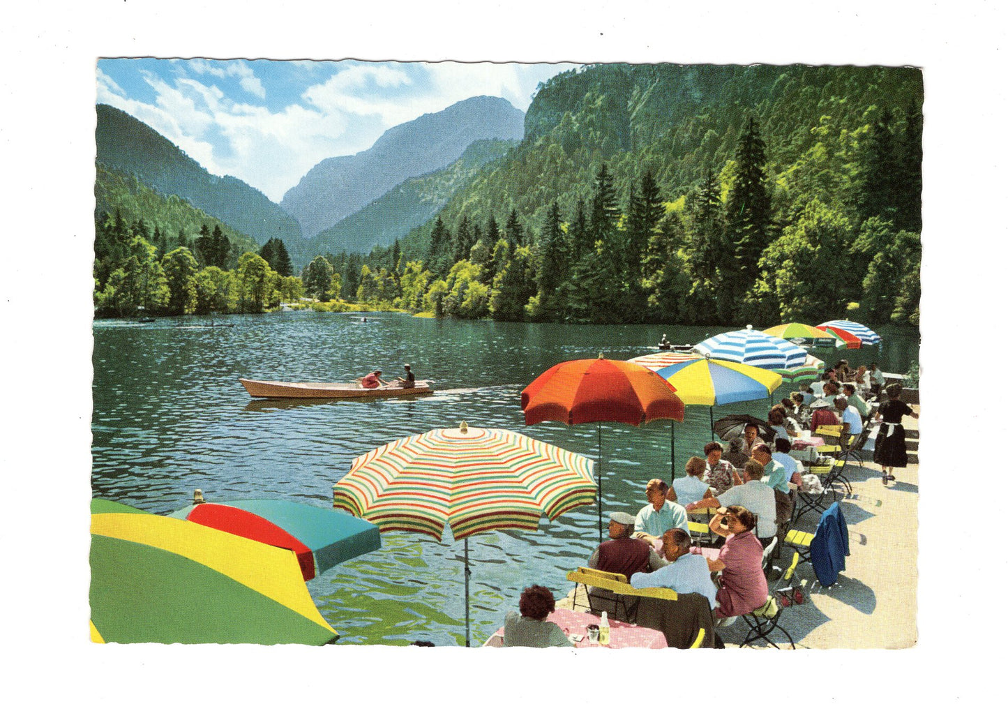 Ansichtskarte Thumsee bei Bad Reichenhall / See-Wirt-Terrasse