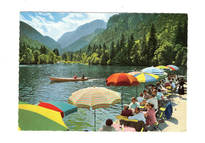 Ansichtskarte Thumsee bei Bad Reichenhall / See-Wirt-Terrasse