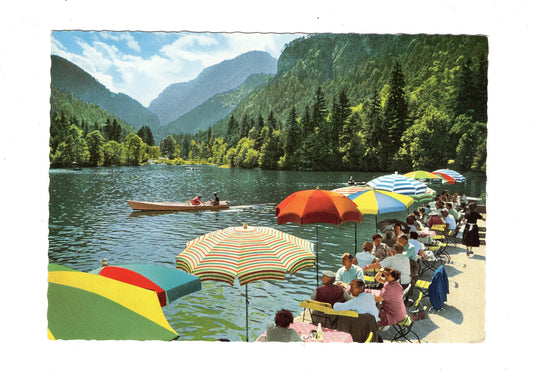 Ansichtskarte Thumsee bei Bad Reichenhall / See-Wirt-Terrasse