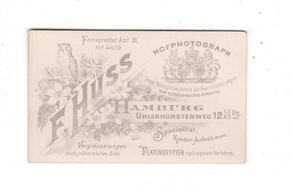 Fotografie Feine Dame - Hamburg 1890er