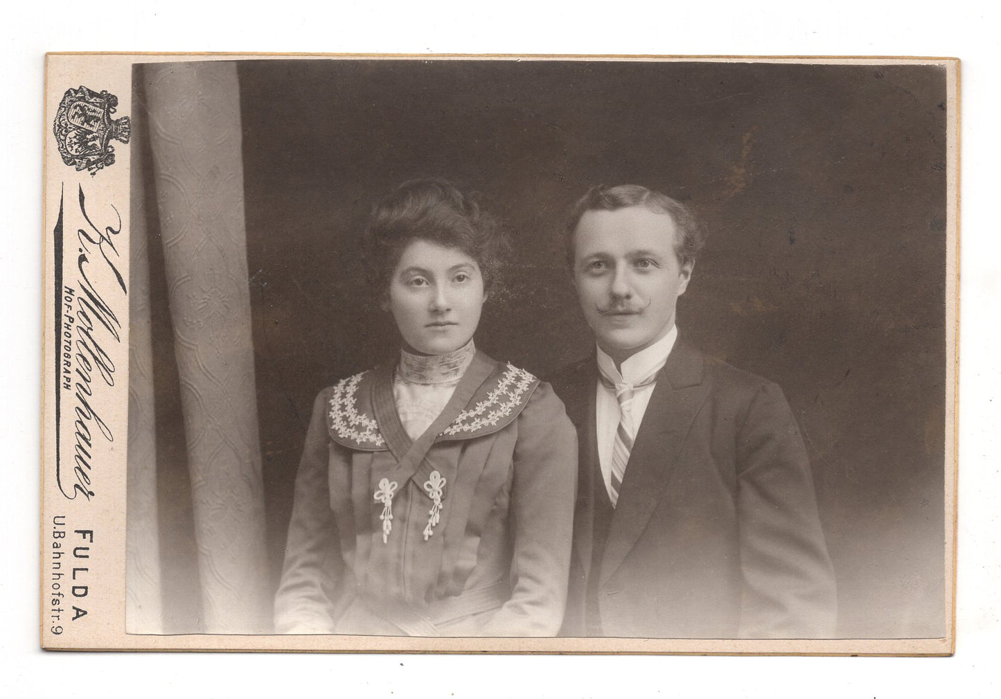 Fotografie Feines Paar - Fulda 1900er