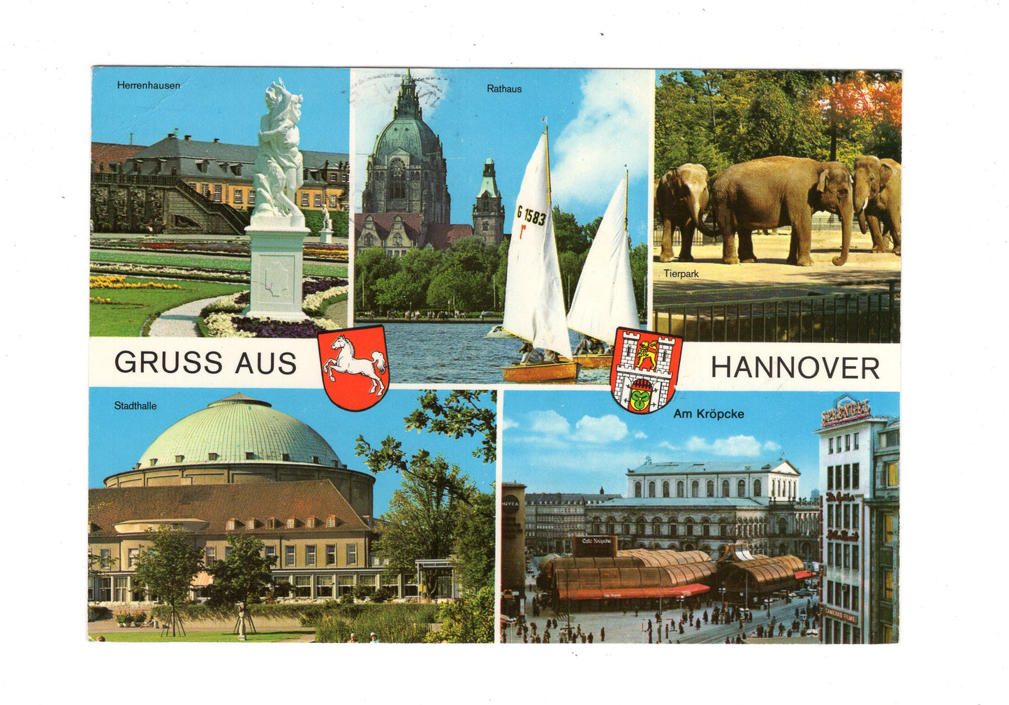 Ansichtskarte Gruß aus Hannover / G1-62