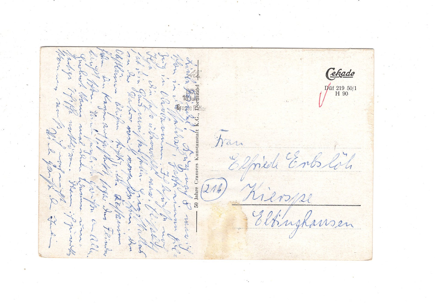 Ansichtskarte Düsseldorf am Rhein / J1-53