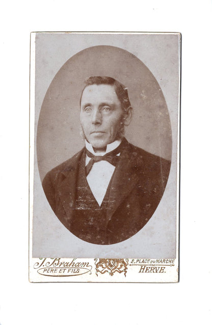 Fotografie Herrenportrait - Herve 1900er