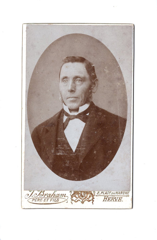 Fotografie Herrenportrait - Herve 1900er