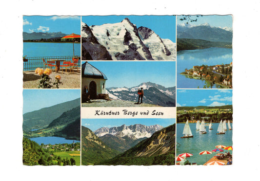 Ansichtskarte Kärntner Berge und Seen / Kärnten / Österreich