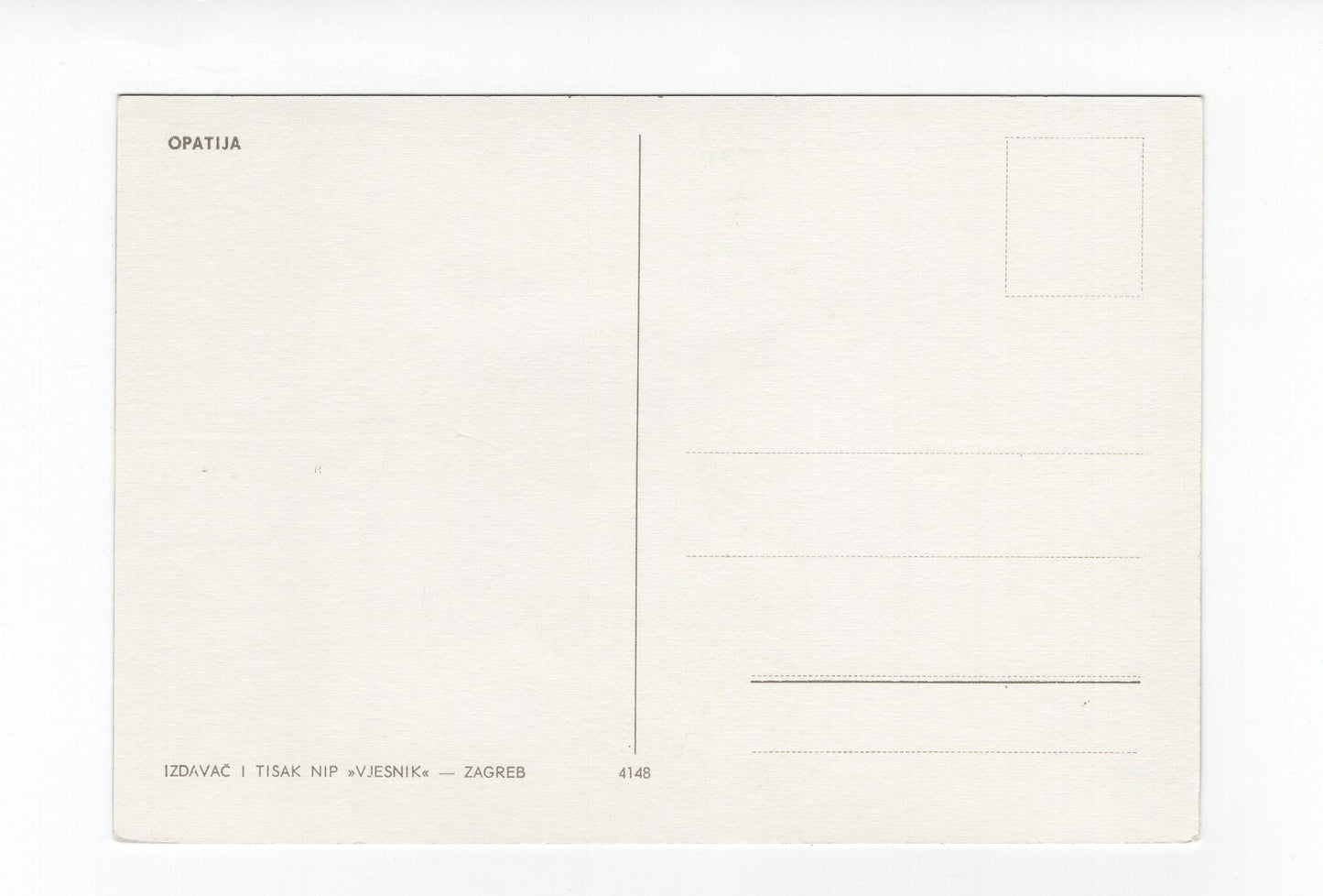 Ansichtskarte Opatija / Kroatien