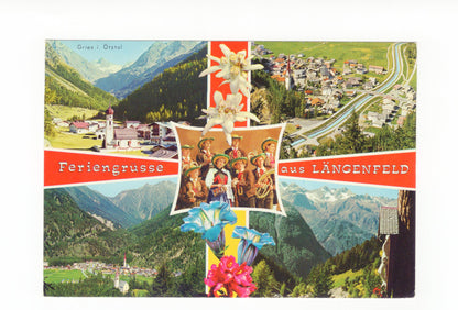 Ansichtskarte Längenfeld / Tirol / Österreich