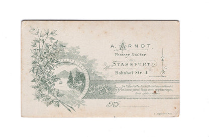 Fotografie Schönes Kinderbild / Baby - Staßfurt 1890er